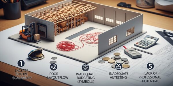 najczęstsze błędy przy planowaniu hali magazynowej