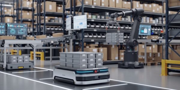 nowoczesne technologie w halach logistycznych